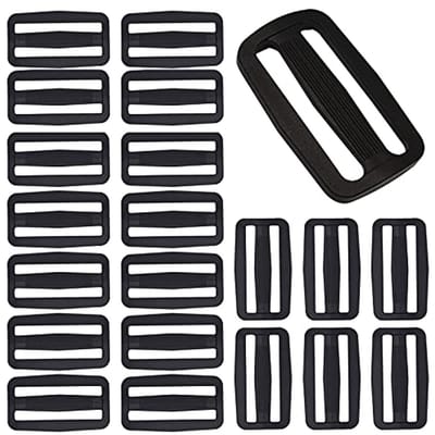 Laddergespen Klem 20 stuks - Schuiver voor Riemversteller 25 mm