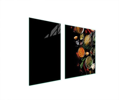 TMK ArtDeko Serie - Snijplank - 100x52 cm - Glas - Veelkleurig