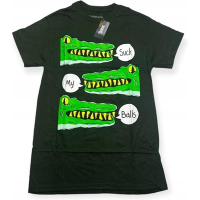 Koszulka T-shirt męski okrągły dekolt SPENCER'S nadruk L green