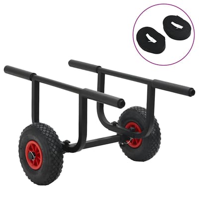 vidaXL - Kajaktrolley - 90 - kg - aluminium