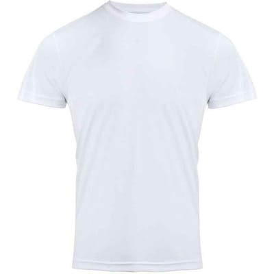 Premier Heren Coolchecker Chef T-Shirt (Wit)