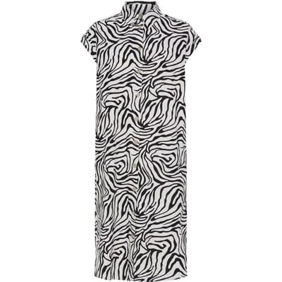 b.young - BYFALAKKA SS SHIRT DRESS - Dames - Midi jurken