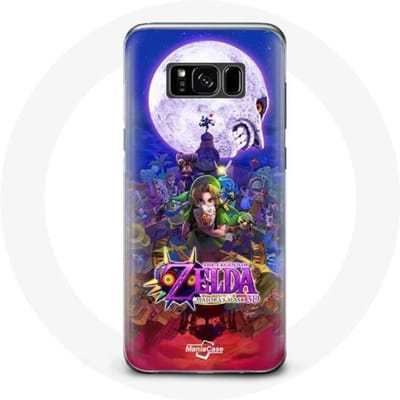 Coque pour Samsung Galaxy S8 plus La légende du Masque de Majora Zelda Jeux Vidéo