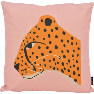 Gek op kussens! Sierkussen pink panter | 45 x 45 cm | katoen/linnen