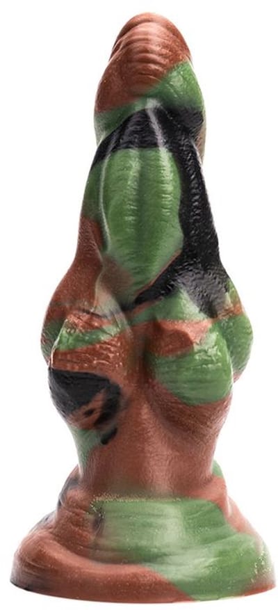 Kiotos Revolt - Dildo Fantasie - Green Army - 09 - Small - 17,5 x 6,5 cm
