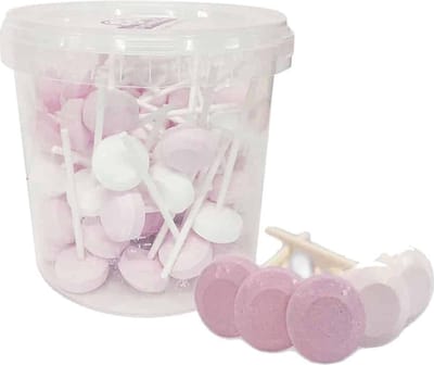 Babysweeties Dextrose Lollie Roze-Wit - 700 gram