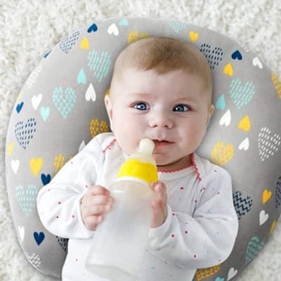 Babykussen - Borstvoeding - Vervangbaar - 55x40cm - Praktisch voor voedingen - Geschikt voor babyjongen en -meisje
