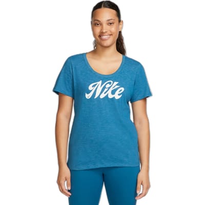 Dames-T-shirt Nike Dri-FIT Script