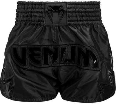 Venum Inferno Muay Thai Shorts Zwart Zwart - S