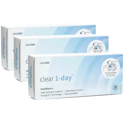 Clear 1-day (90 lenzen)