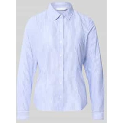 Overhemdblouse van puur katoen