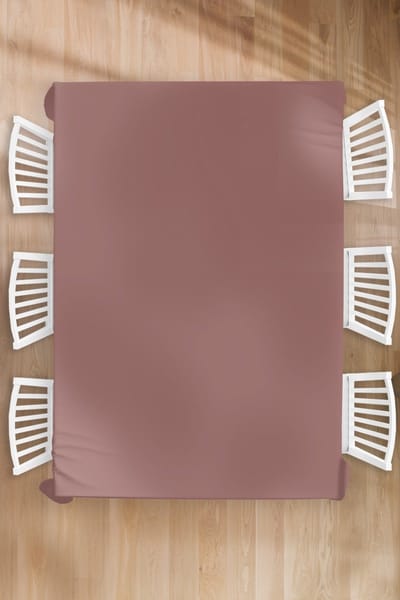 Tafelkleed - Tafellaken - 180x260 cm - Terracotta - Patronen - Roze - Binnen en Buiten