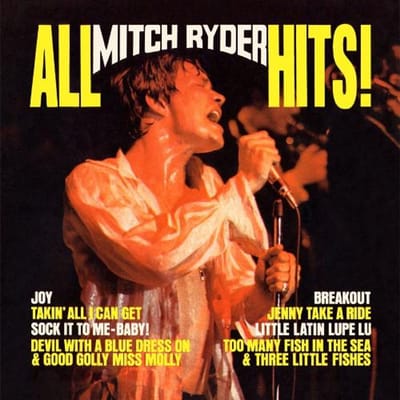 LP Plaat MITCH RYDER - Alle Hits van Mitch Ryder! FRM20040 Friday Music 2011 US Rock red