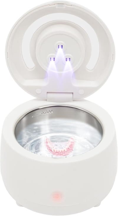 Ultrasone reiniger - Tandprothese reiniger - Hygiënisch reinigen - 360° Dieptereiniging - 3.5 Liter - Wit