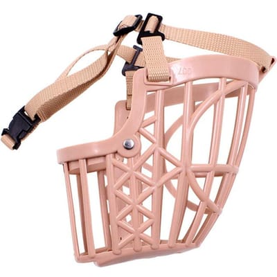 7 Maten Hond Anti-Blokkeer Snuit voor Kleine Middelgrote Grote Honden Verstelbaar Mondmasker Anti-Bijten Trainingsspeelgoed Huisdieren Accessoires 3-suit for 5.0-7.5kg