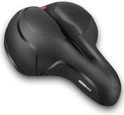 DesoMax Fietszadel - Gel Zadel - Unisex - Zadelvering - Ergonomisch Design