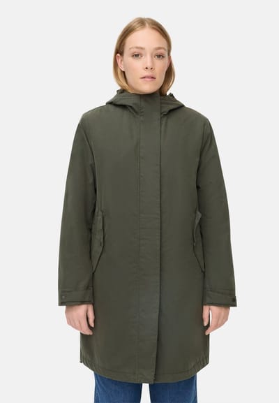 camel active 2-in-1 parka met uitneembare voering - Maat womenswear-36 - Bosgroen