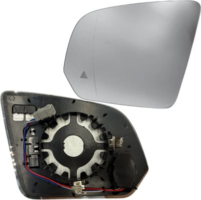 BILMAX Linker Buitenspiegelglas Vervanging voor Mercedes-Benz Vito (W447) 2015–2025, Verwarmd, met Dodehoekassistent (BSM) (Bestuurderszijde)