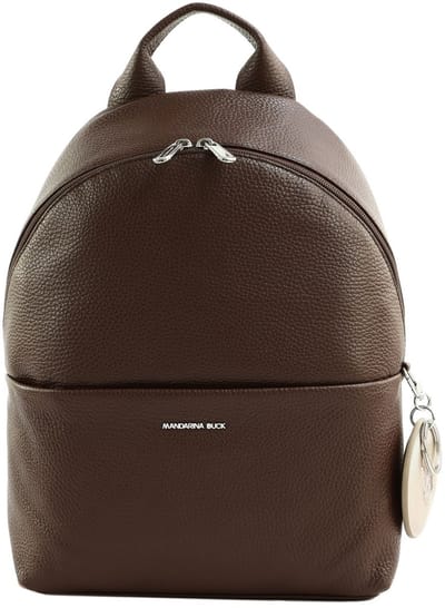 MANDARINA DUCK Leren vrijetijdsrugzak rugzak Mellow Leather Backpack Espresso donkerbruin
