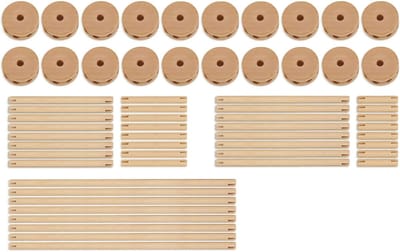 Fort Bouwset - Houten Constructie - Kinderen Spelen - Veilig Afgerond - 22 x 8 x 8 cm