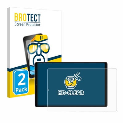BROTECT - Screenprotector voor Pixpeak M820 10.1" - Folie Beschermfolie transparant 2 Stuks