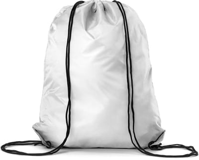 Jumada's Gymtas Wit - Waterafstotend - Hoge kwaliteit - 12 liter rugtas - Rugzak geschikt voor alle leeftijden