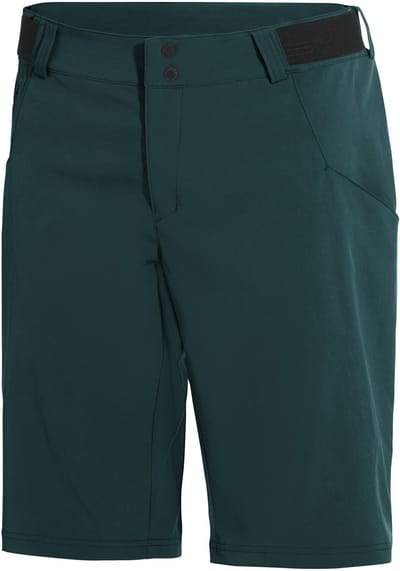 VAUDE Loamer Shorts, Fietsshorts met gevoerde inzet, Fiets-sportbroek voor herenReguliere pasvorm