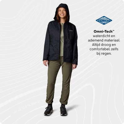 Columbia Pouring Adventure™ III Jacket Dames Outdoorjas - Black