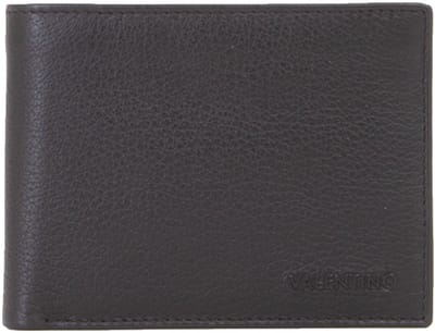 VALENTINO Leren Portemonnee Sodaro Wallet Nero Zwart