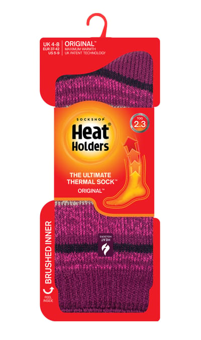 Heat Holders Dames Dikke Warme Thermische Sokken - Deep Fuchsia (Barcelona)