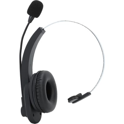 Trucker Headset met USB Dongle Ruisonderdrukkende Microfoon Enkelzijdig Draadloze Headset voor PC Telefoon