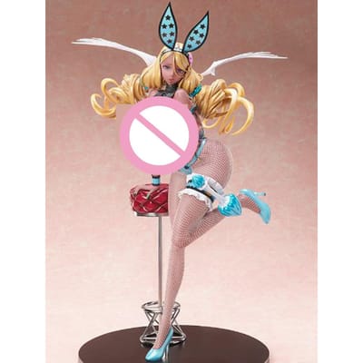 Anime Sexy Figure Meisje Magisch Meisje Akutsu Kirara Konijn PVC Actiefiguur 18 ± voor Volwassen Verzamelfiguur Cadeau Speelgoed BG gray