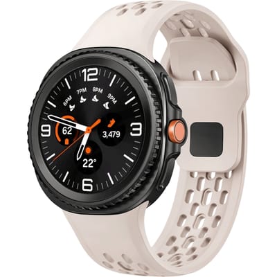 Kalebol Samsung Galaxy Watch8 (Classic) Sport Horlogebandje Beige