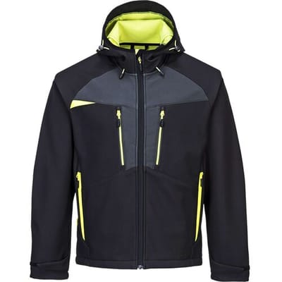 DX4 Softshell Jas - Zwart - Maat L - DX474