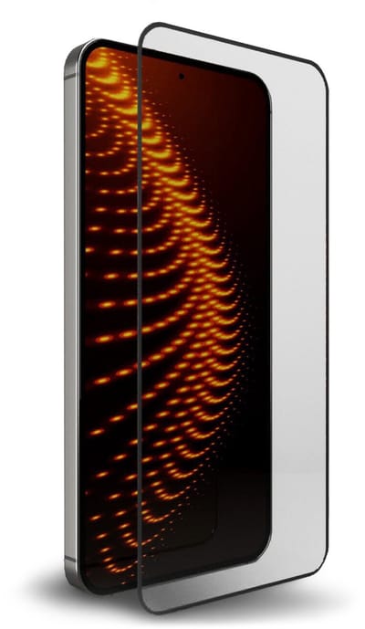 SBS Tempered Glass D3O Serie - Gehard Glas met Frame - Voor Samsung Galaxy S25+/S24+ - Technologie D3O
