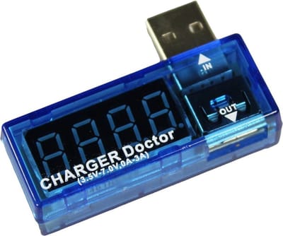 USB Charger Doctor - telefoon - multimeter oplader detector stroom-en voltmeter