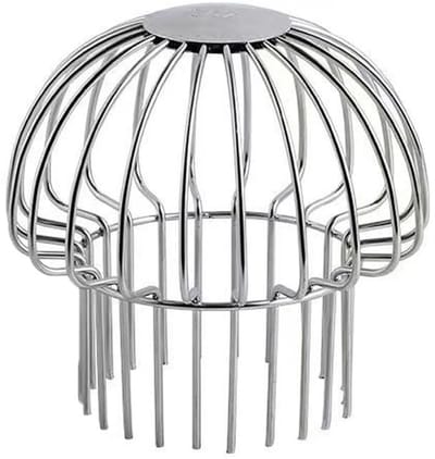 Dailygoods - Roestvrijstalen Gootbescherming met Precisiefiltratie 160 mm
