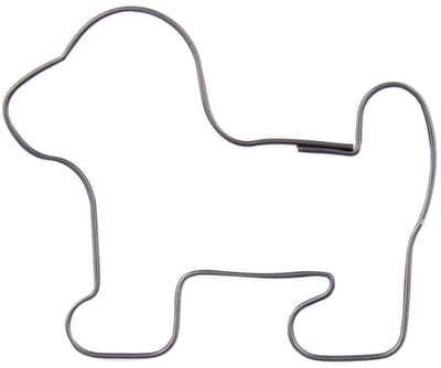 Orion - Stalen Koekjesvorm - Hond 5,5 cm - Duurzaam en Vaatwasmachinebestendig
