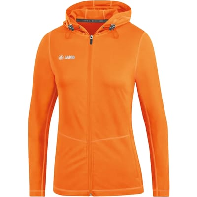 Jako Run 2.0 Jas Met Kap Dames - Fluo Oranje | Maat: 34