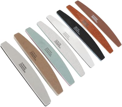 Dailygoody - Professionele Halve Maan Nagellenset - Snel Polijsten - Manicure Tool Kit - Nagelverzorging - Geschikt voor Thuisgebruik - 19 x 6 x 3 cm