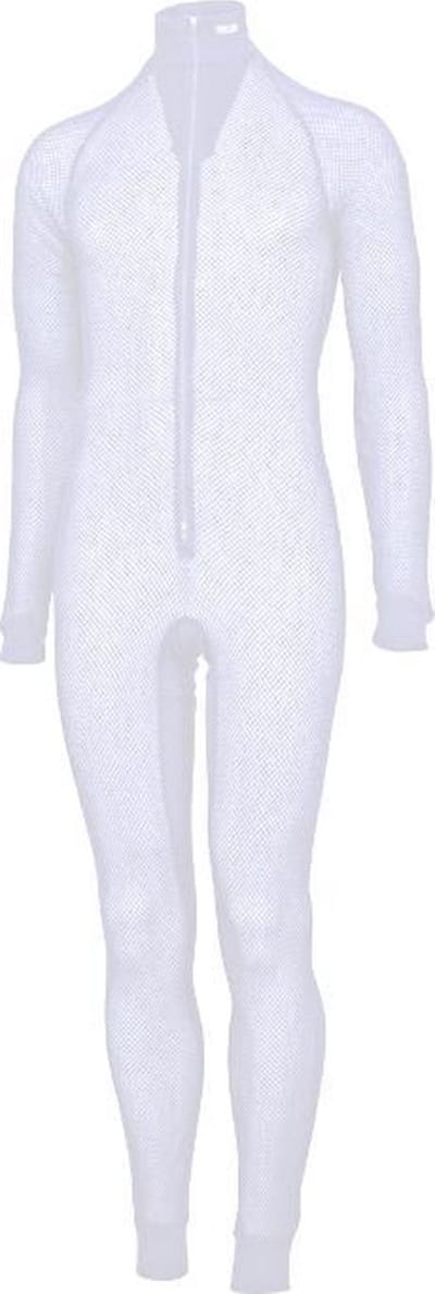 Super Brynje - Thermische Overall - Buitenactiviteiten - Wit - Maat XL