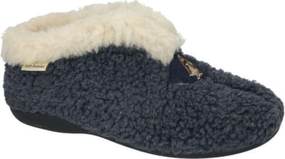 Hush Puppies -Dames - blauw donker - pantoffels - maat 37