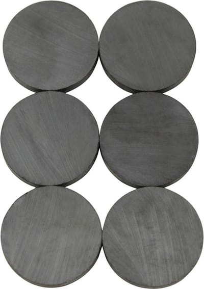 Benson Ronde magneten - Ø 25 mm - sterke magneetkracht - set van 6 stuks