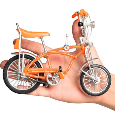 1:8 Schaal Racefiets Model Speelgoed Vintage Metalen Mountainbike Model Beeld - Ideale Woondecoratie & Kindercadeau