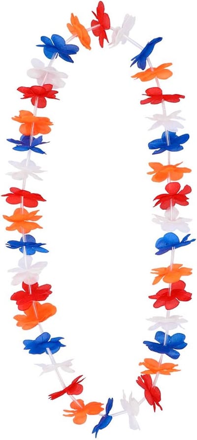 Boland - Hawaïkrans Holland - Volwassenen - Unisex - - Koningsdag - Holland - Supporter - Voetbal