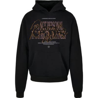Mister Tee Hoodie/trui -XS- Razzia Ultraheavy Oversize Zwart