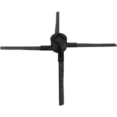 Ventilateur holographique 3D 678 LED avec télécommande, application Wi-Fi et Bluetooth, projecteur holographique de 22 pouces pour EU Plug