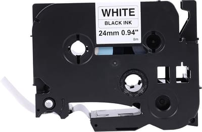 Brother TZ-251 - Labeltape - Huismerk Compatible - Geschikt voor Brother PT-1400 PT-1500 PT-1500PC PT-1600 PT-1900 PT-1910 PT-1950 PT-2110 PT-2200 PT-2210 PT-2300 PT-2310 PT-2400 PT-2410 PT-2430PC PT-2470 PT-2500PC PT-2600 PT-2610 PT-2700 PT-2710