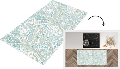 Keukenloper - Loper keuken - Vlinders - Patronen - Abstract - 120x60 cm - Keukenloper vinyl