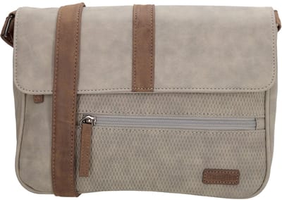 Beagles Brunete Schoudertas - Crossbodytas - Crossover - Dames - Lichtgrijs